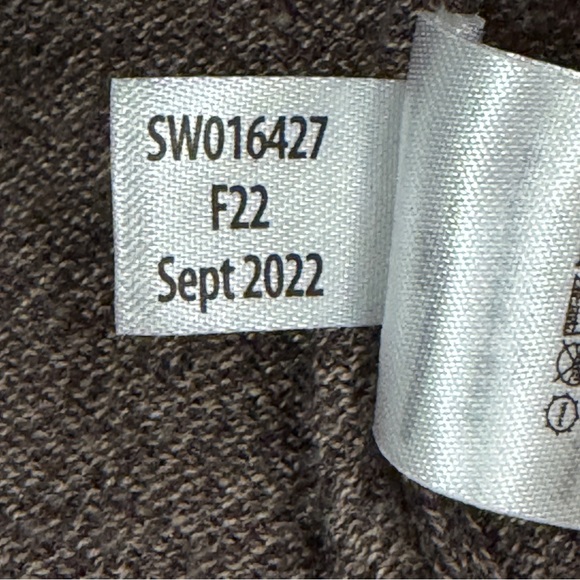 Smartwool Sweater Men Large Merino Wool Blend Sparwood Brown 1/4 Zip SW016427 - Picture 8 of 10